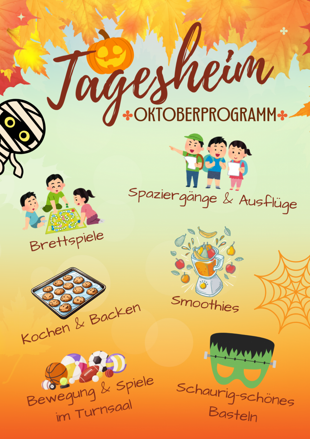 Programm für Oktober