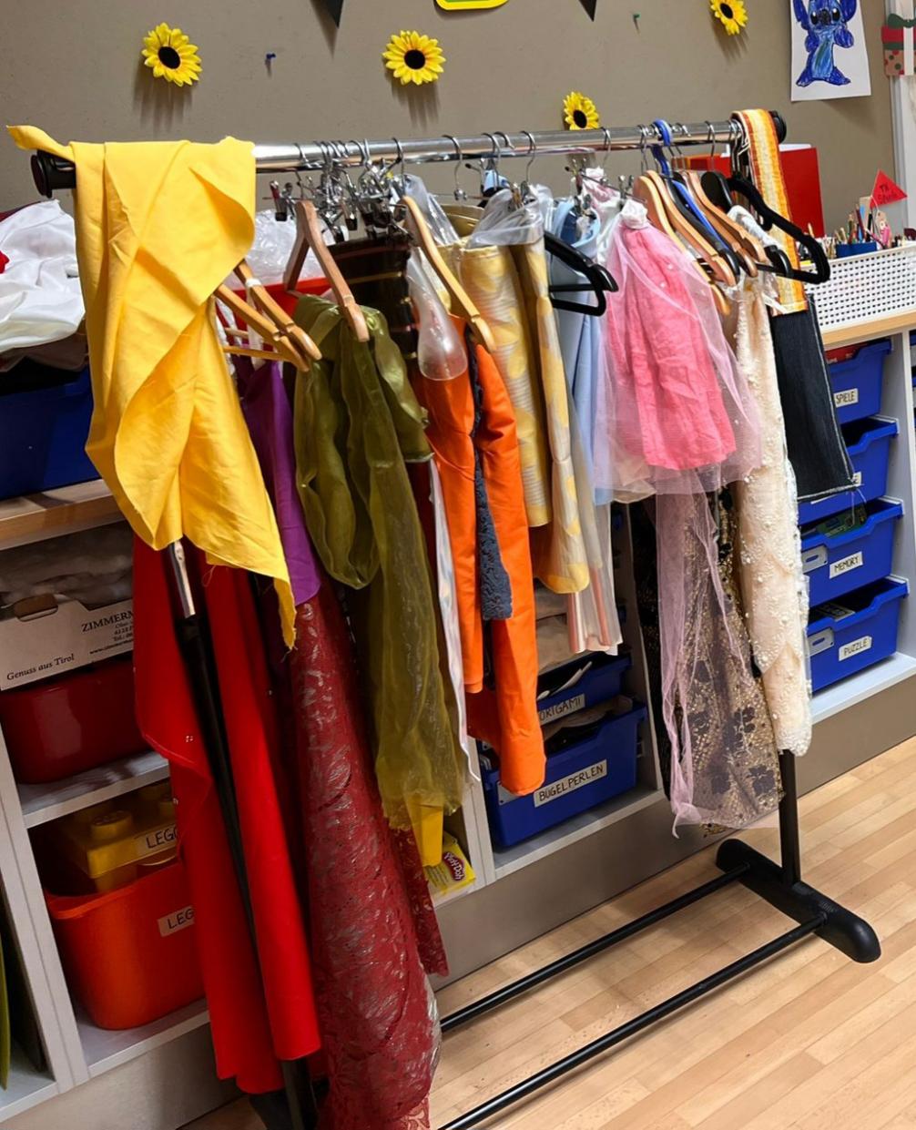 Kleidung für Modenshow